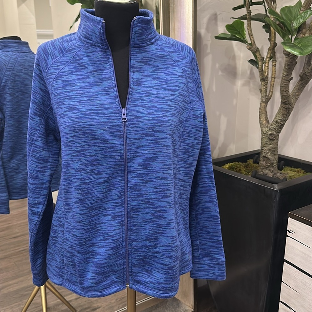 Full Zip Fleece Athletic Jacket w Pockets XL